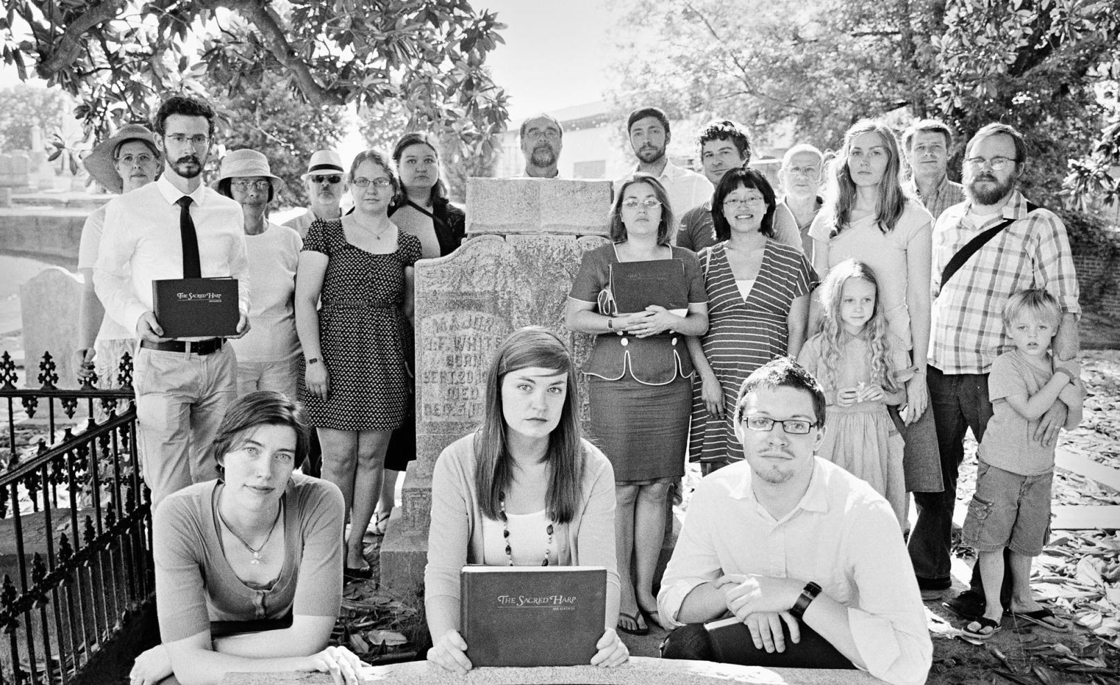 Photo at Oakland Cemetery courtesy of Johnathon Kelso. Only in Atlanta can you sing with <i>Sacred Harp</i> publisher B. F. White